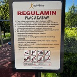 Regulamin placu zabaw